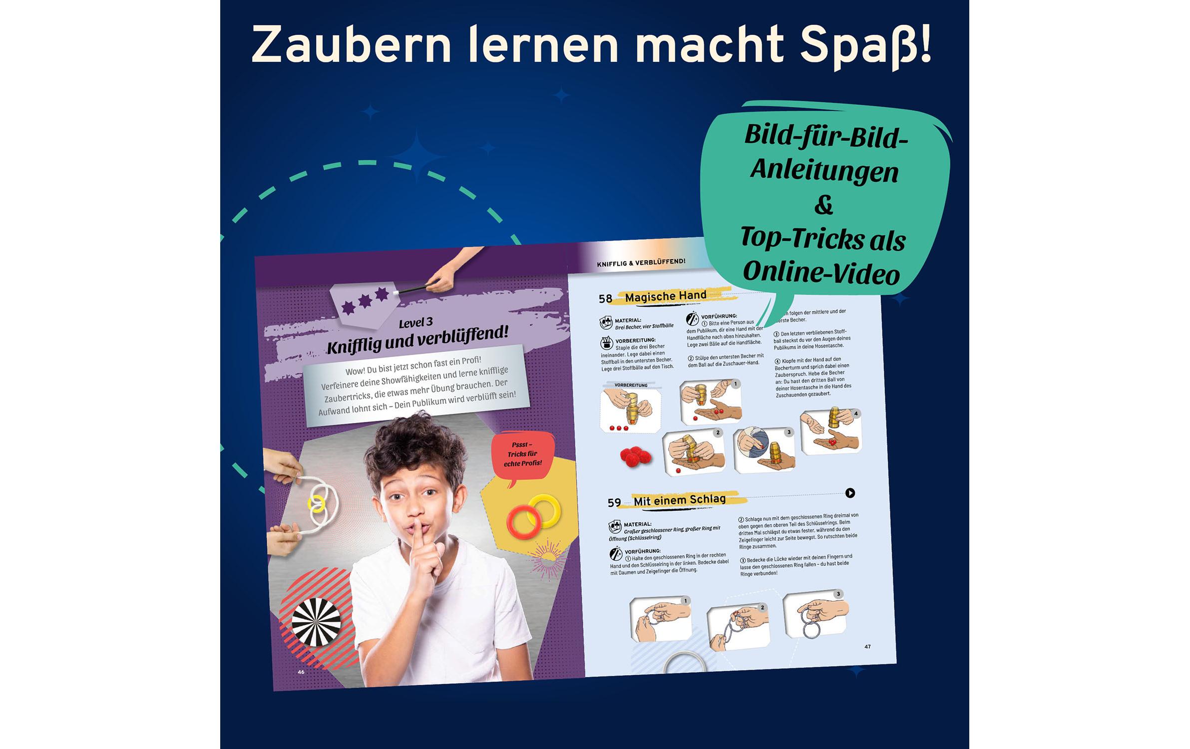 Kosmos Zauberkasten Magic Gold Edition 75 Tricks