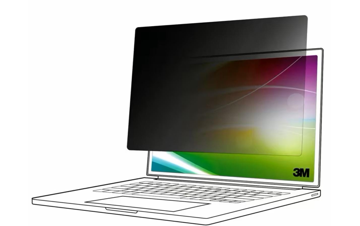 3M Bright Screen Privacy Filter Fullscreen 13.3 / 16:9 3M Bright Screen Privacy Filter Fullscreen 13.3 / 16:9