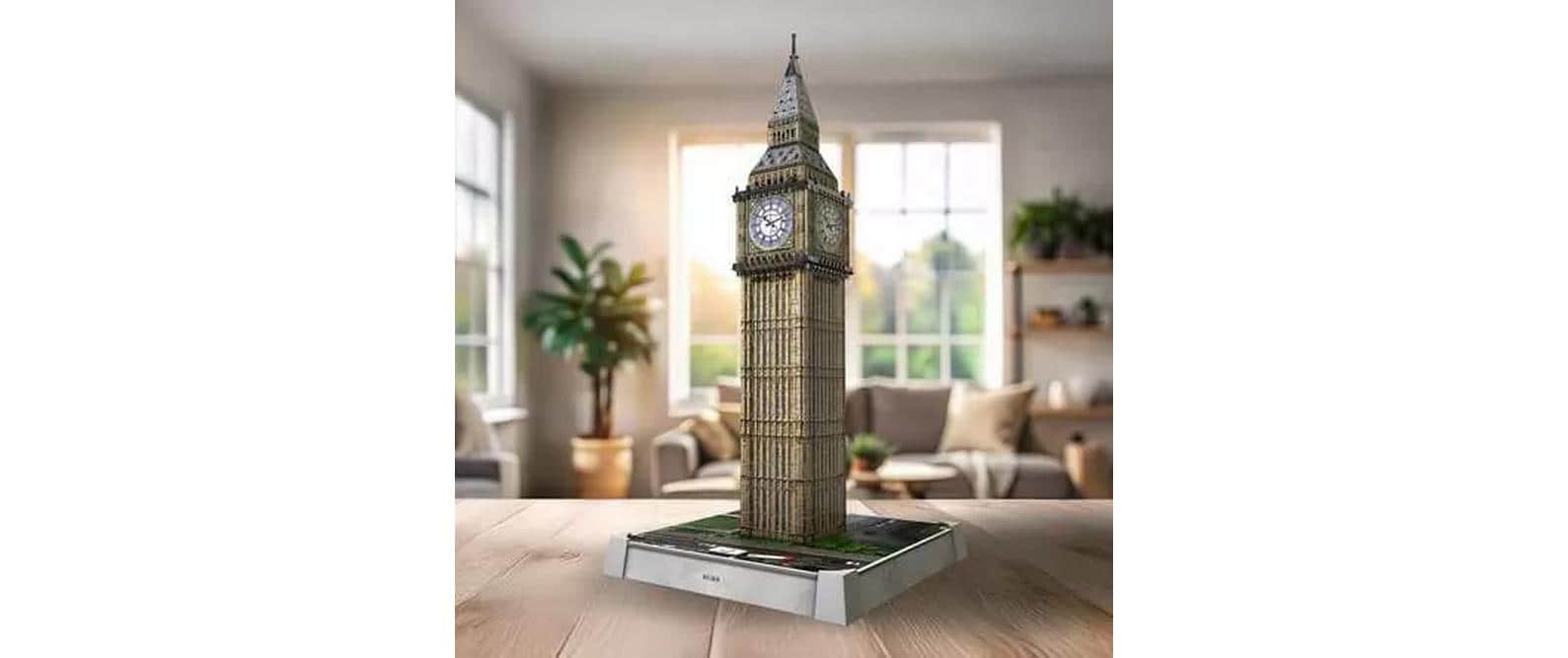 Ravensburger 3D Puzzle Iconics Big Ben with Light