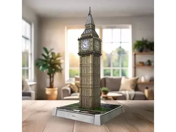 Ravensburger 3D Puzzle Iconics Big Ben with Light Ravensburger 3D Puzzle Iconics Big Ben with Light