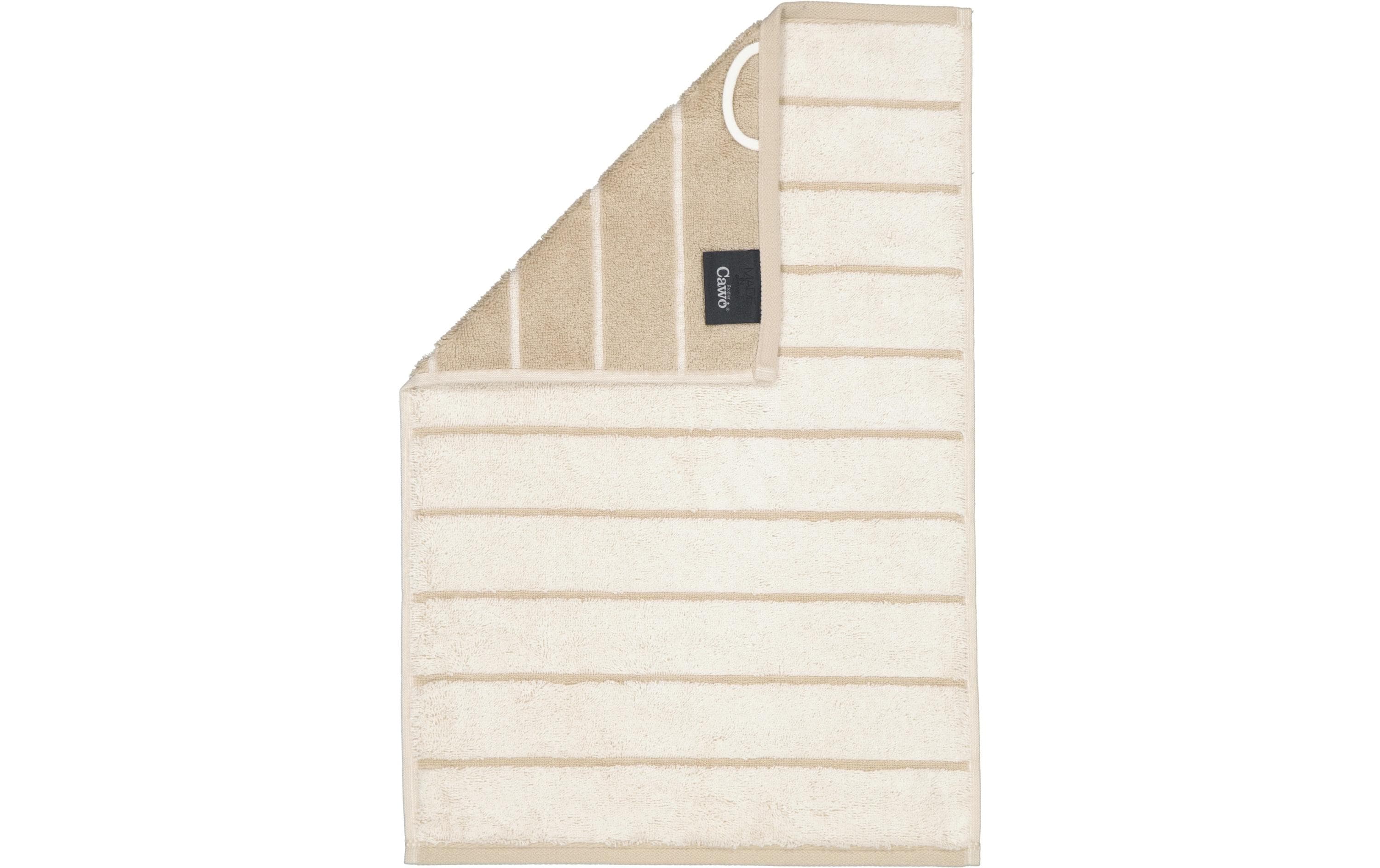 Cawö Gästetuch Balance Doubleface 30 x 50 cm, Natur