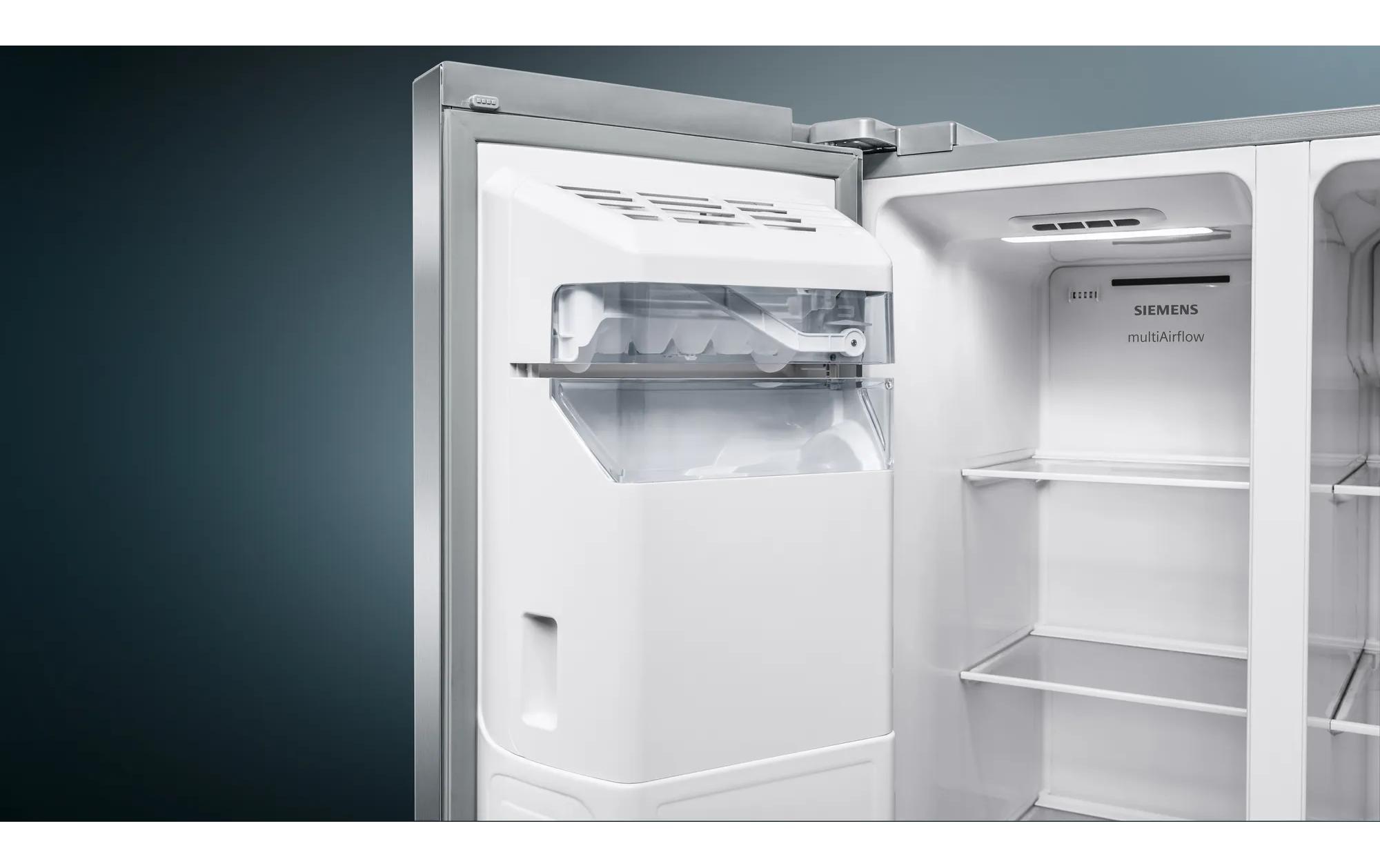 Siemens Kühl-Gefrierkombination KA93GAIDP Rechts und Links, Grau Siemens Kühl-Gefrierkombination KA93GAIDP Rechts und Links, Grau