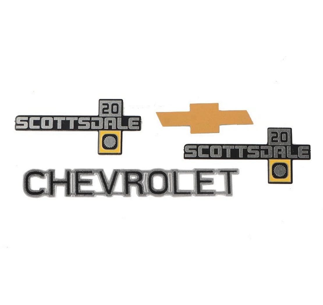 RC4WD Metal Emblem Set K20 RC4WD Metal Emblem Set K20
