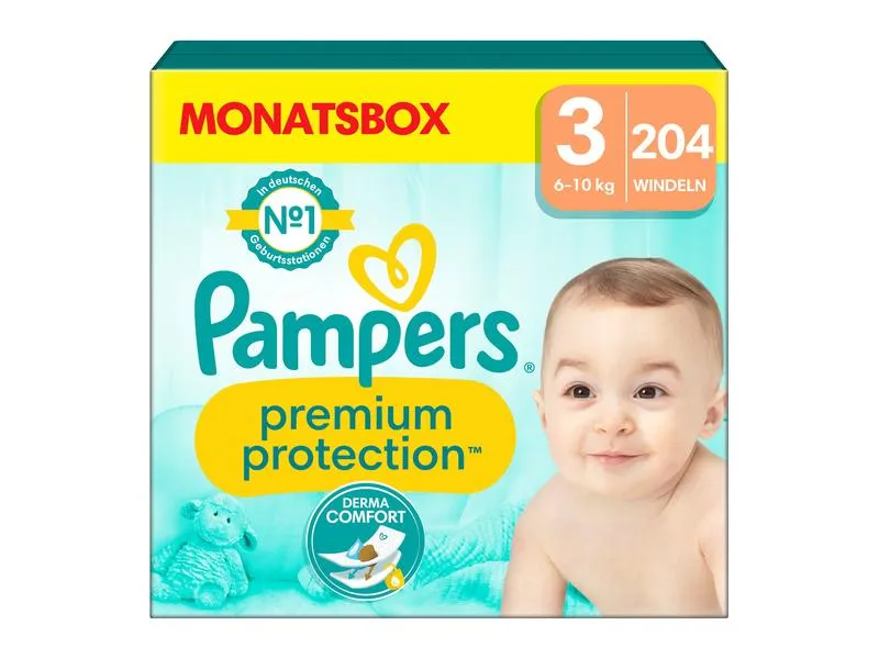 Pampers Windeln Premium Protection Midi Grösse 3 Pampers Windeln Premium Protection Midi Grösse 3
