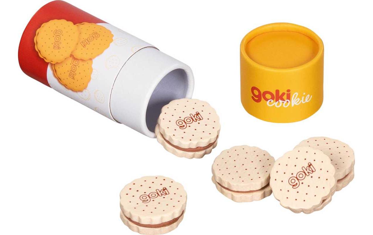 Goki Doppelkeks in Pappverpackung Ø 4.5, H: 10.3 cm