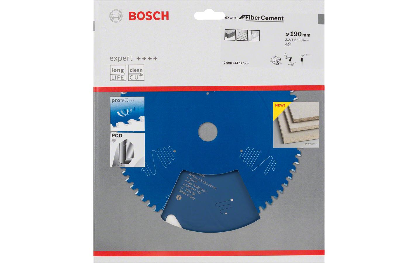 Bosch Professional Kreissägeblatt Expert for Fibre Cement Ø 190