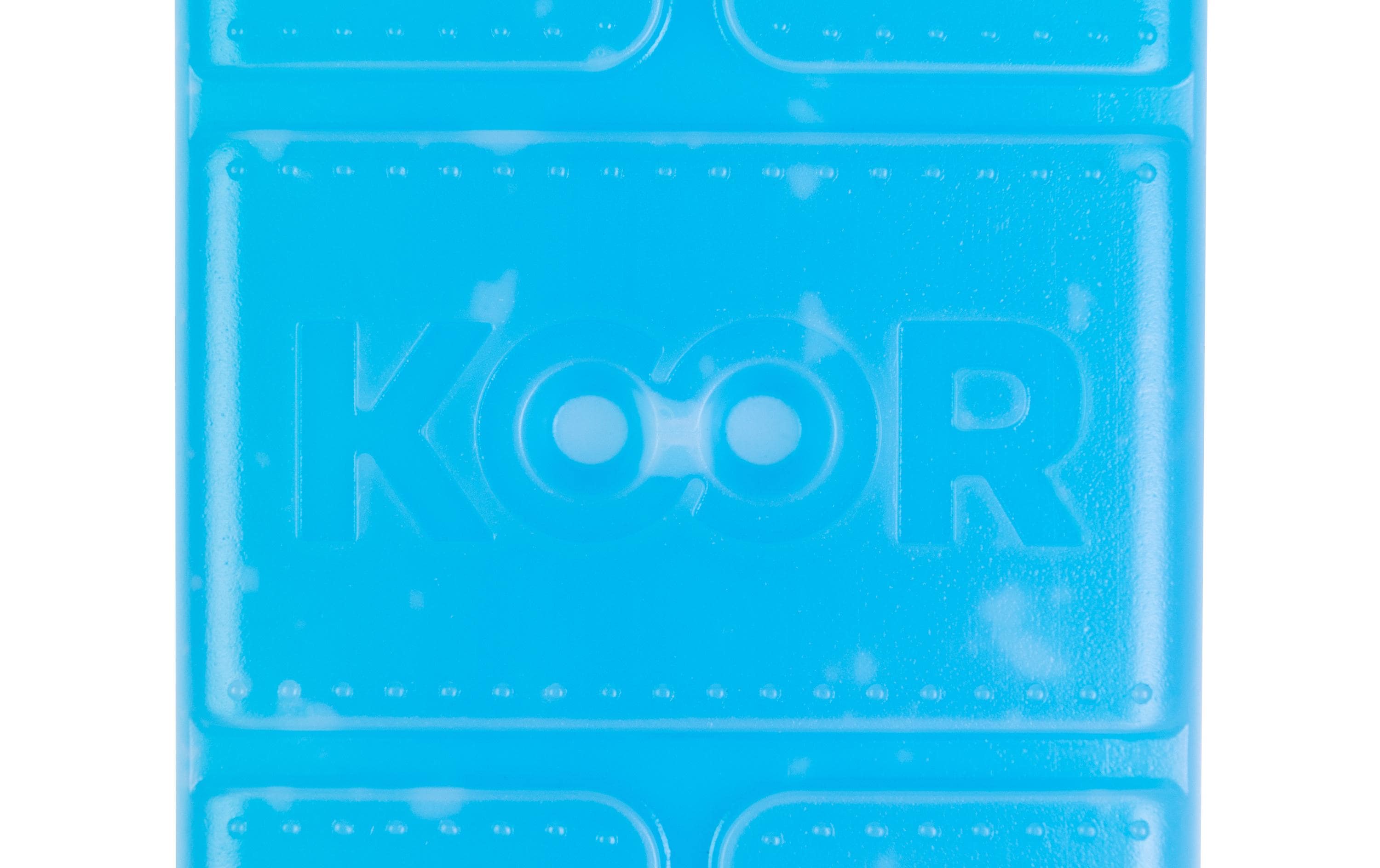 KOOR Kühlelement Arctico M, Doppelpack Transparent