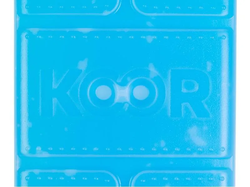 KOOR Kühlelement Arctico M, Doppelpack Transparent