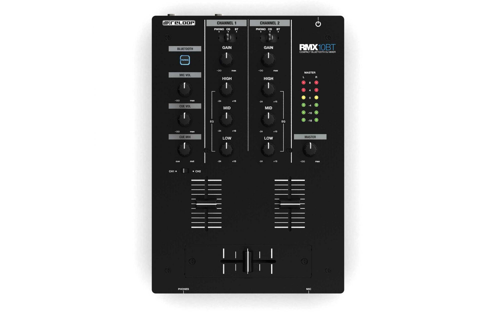 Reloop DJ-Mixer RMX-10 BT