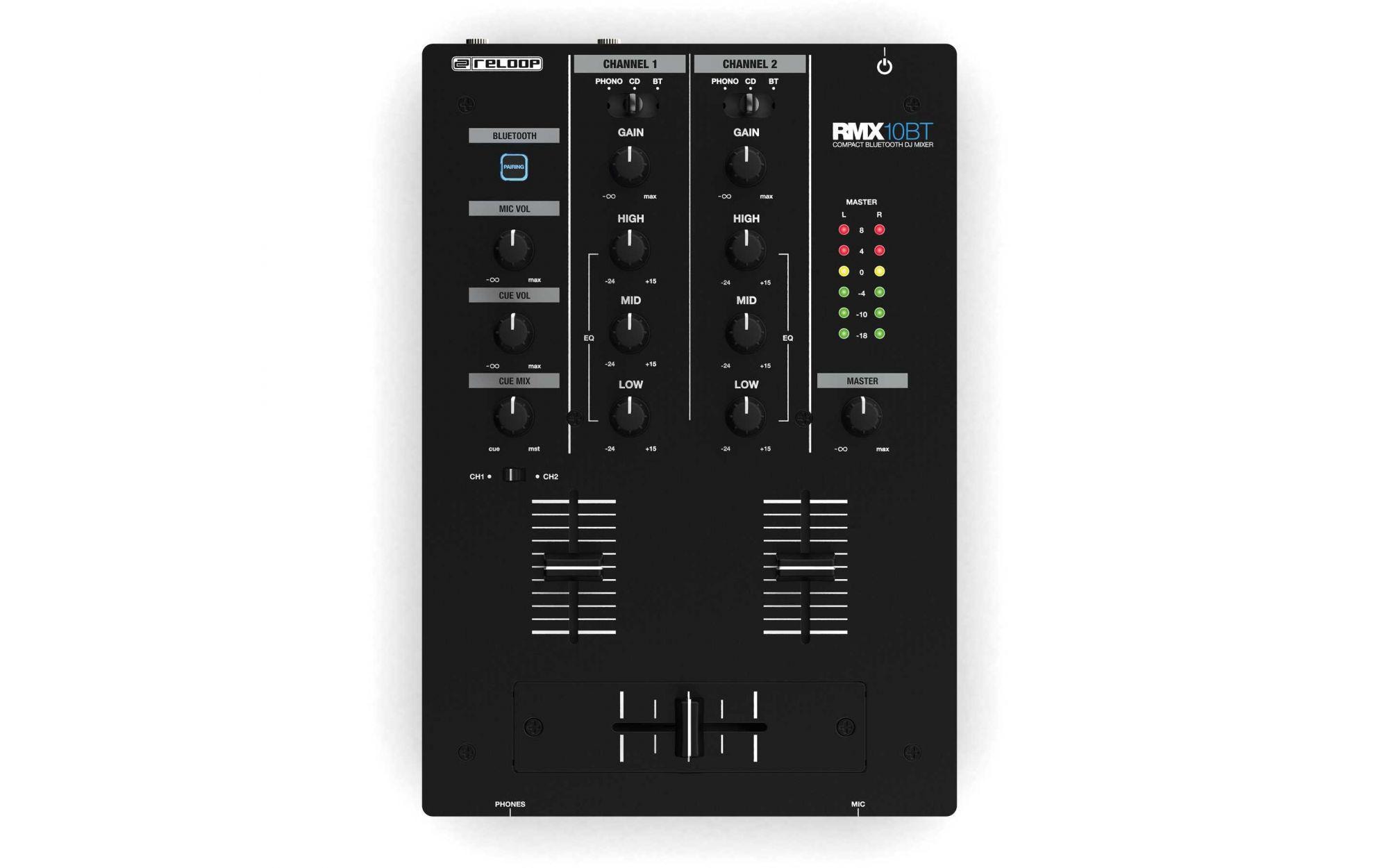 Reloop DJ-Mixer RMX-10 BT