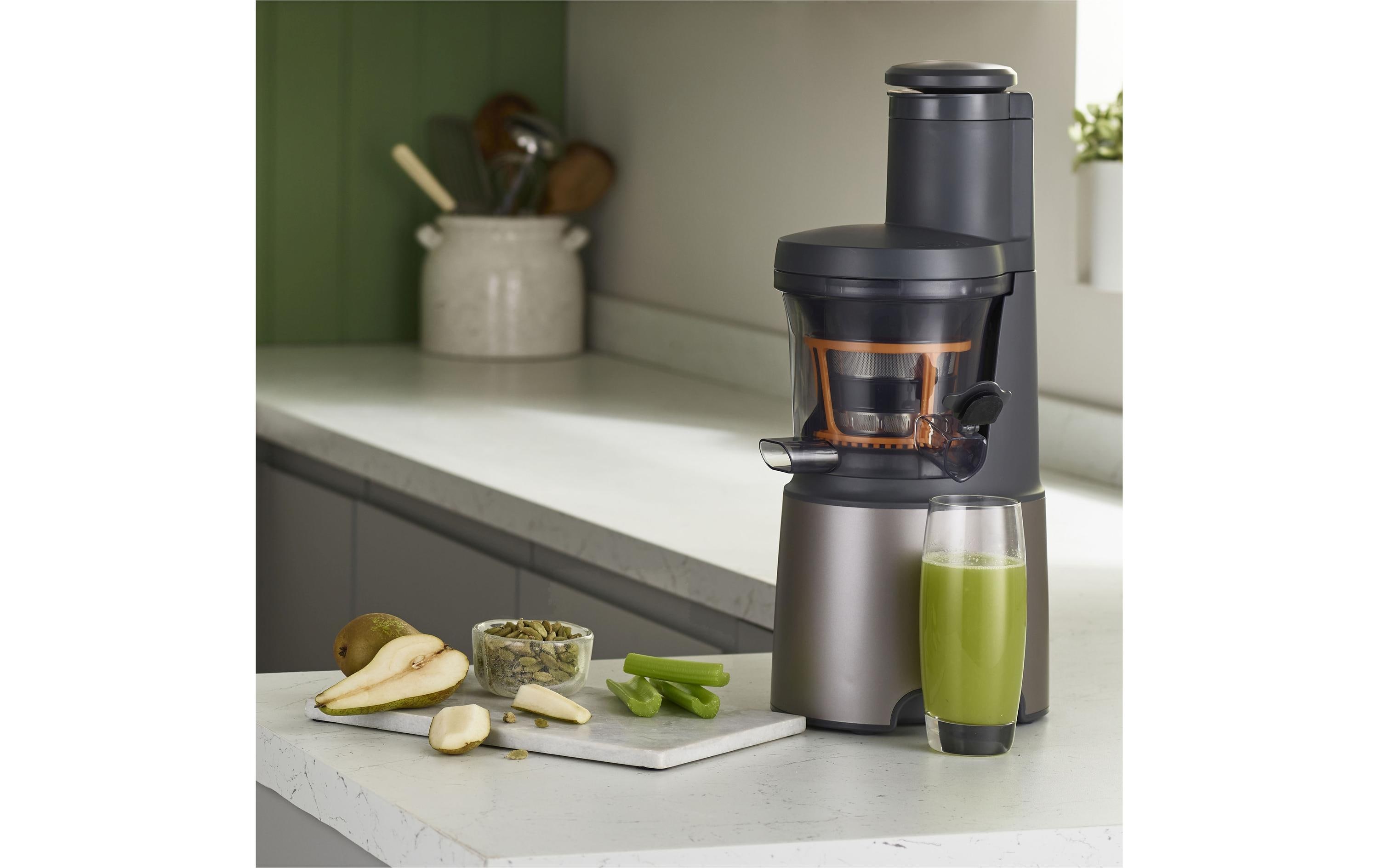 Kenwood Entsafter 230 Watt, 600 ml, Schwarz/Silber