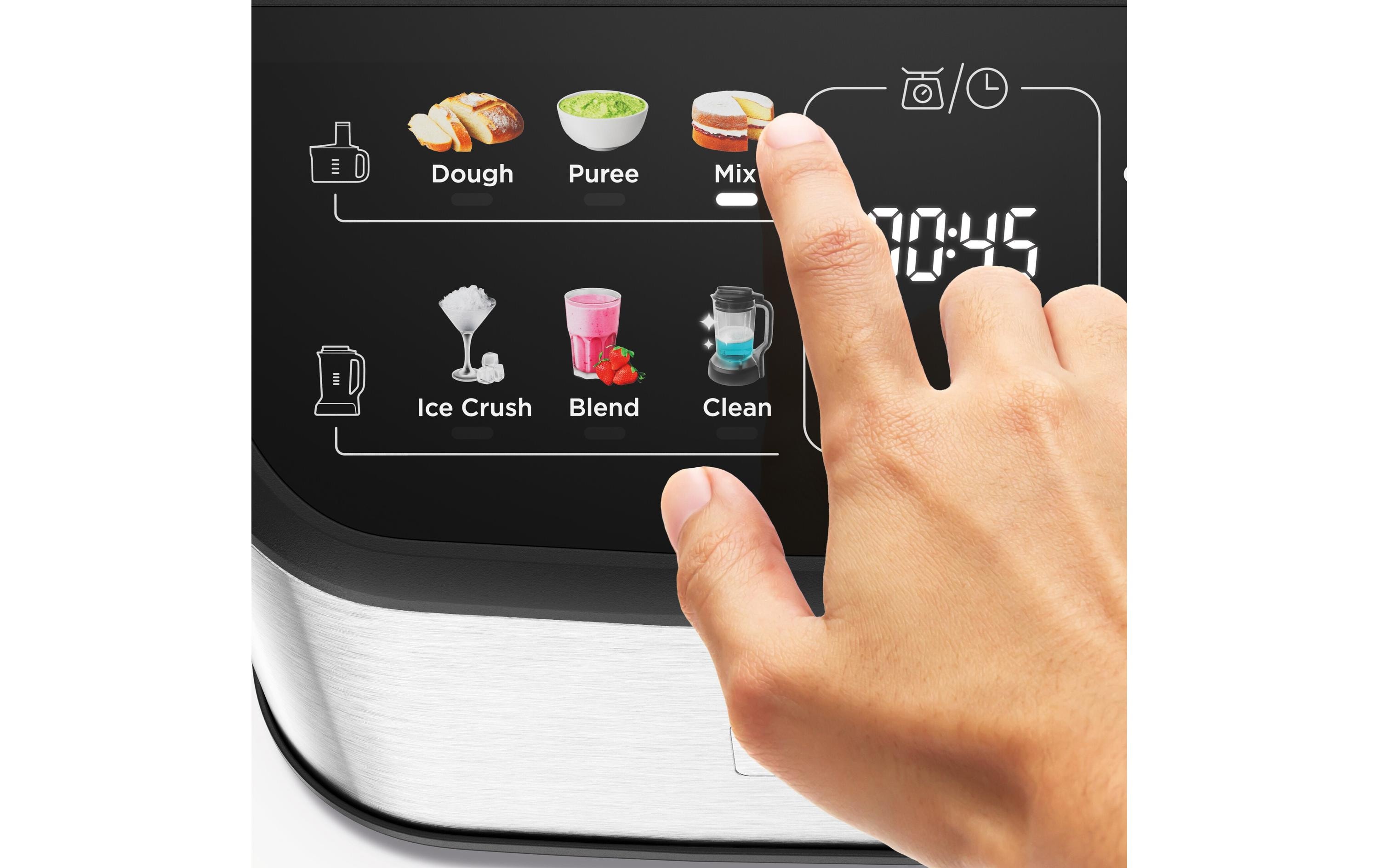 Kenwood Food Processor FDM73.480SS MultiPro One Touch Silber/Schwarz