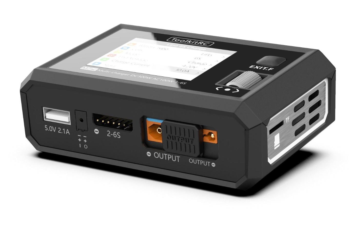 ToolkitRC Ladegerät M7AC AC/DC 100W 1-6S ToolkitRC Ladegerät M7AC AC/DC 100W 1-6S