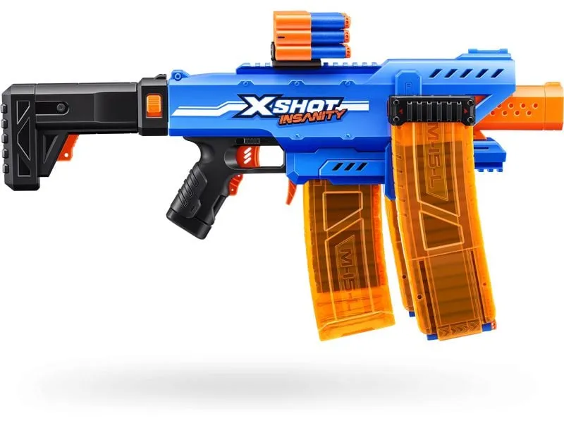 X-Shot Insanity Motorized Clip Blaster X-Shot Insanity Motorized Clip Blaster