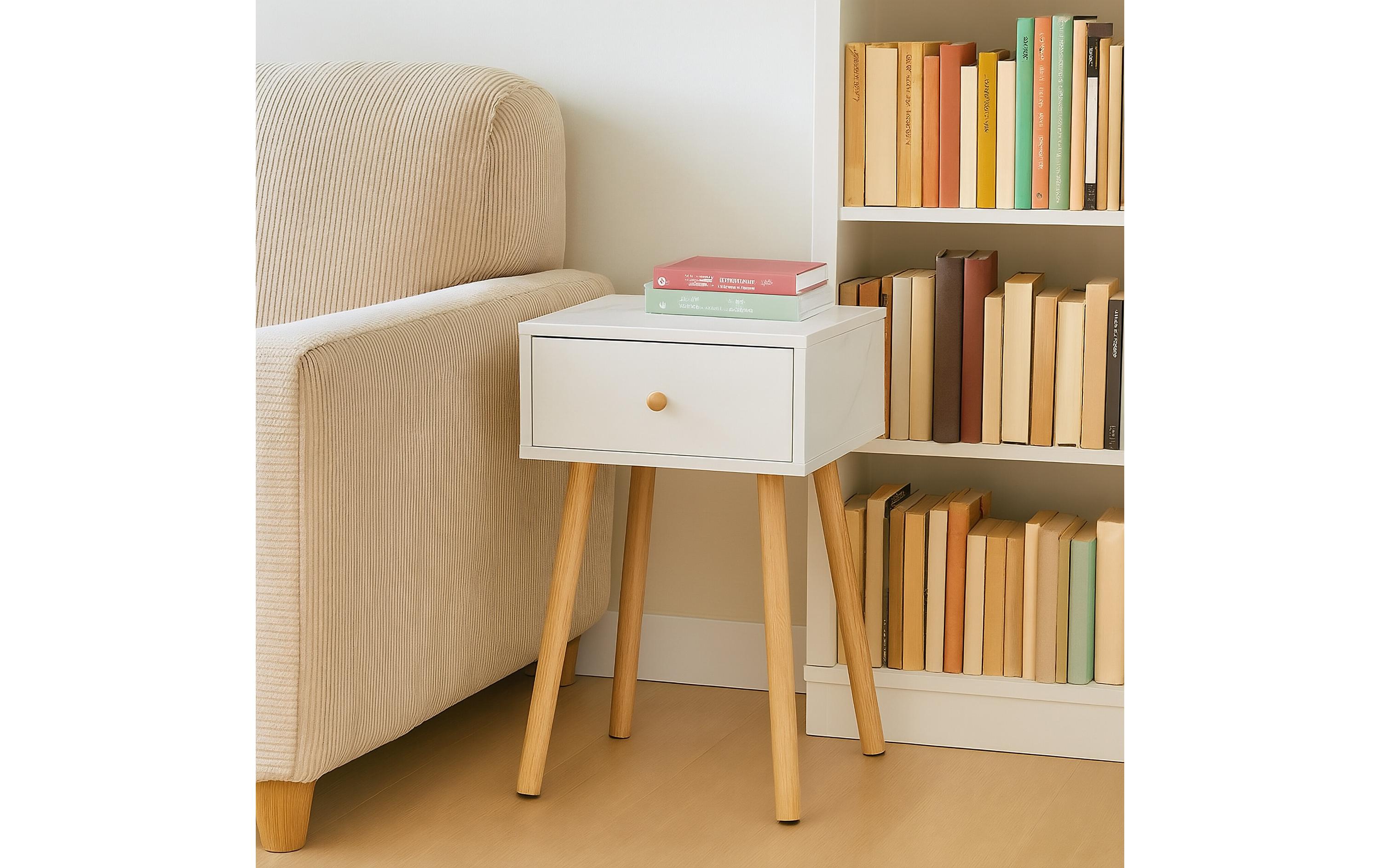 relaxdays Nachttisch 55 x 40 x 32 cm