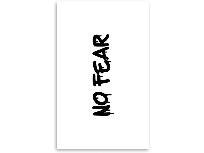 minink Tattoo Schrift NO FEAR Grösse: M (1.2 cm x 4.4 cm) minink Tattoo Schrift NO FEAR Grösse: M (1.2 cm x 4.4 cm)