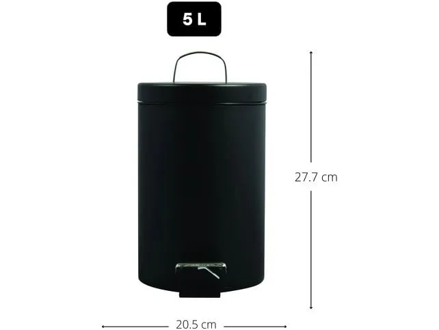 MSV Treteimer 5 l, Schwarz