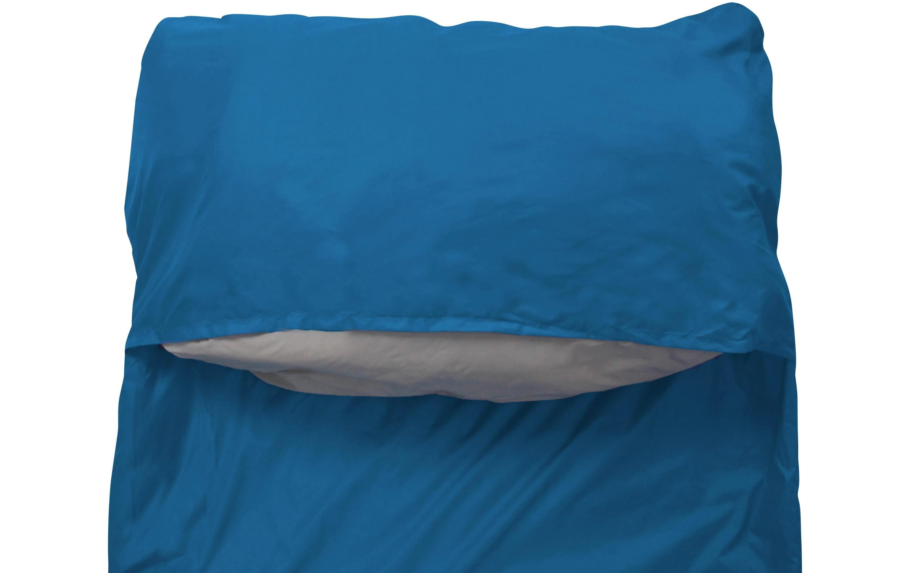 Grüezi Bag Schlafsack Biopod Wolle Almhütte 195 Polyester, True Blue