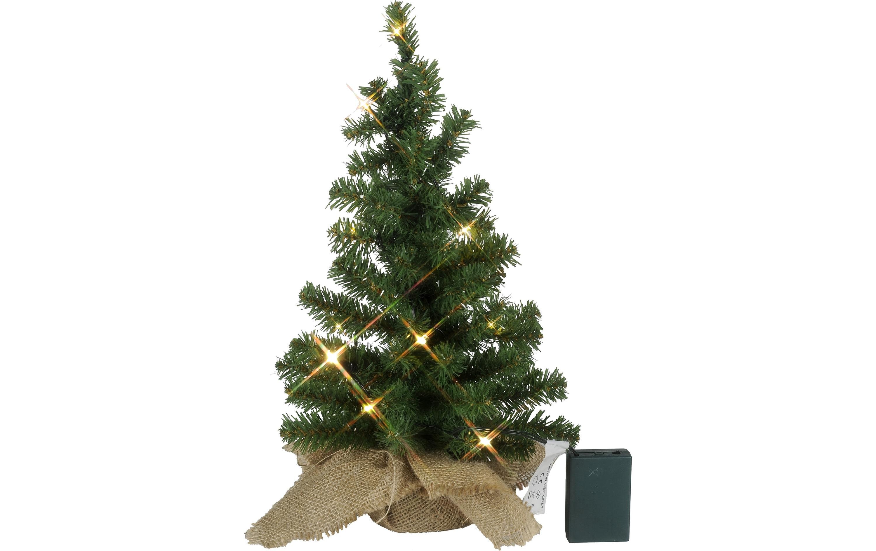 Star Trading Weihnachtsbaum Toppy 10 LED, 45 cm