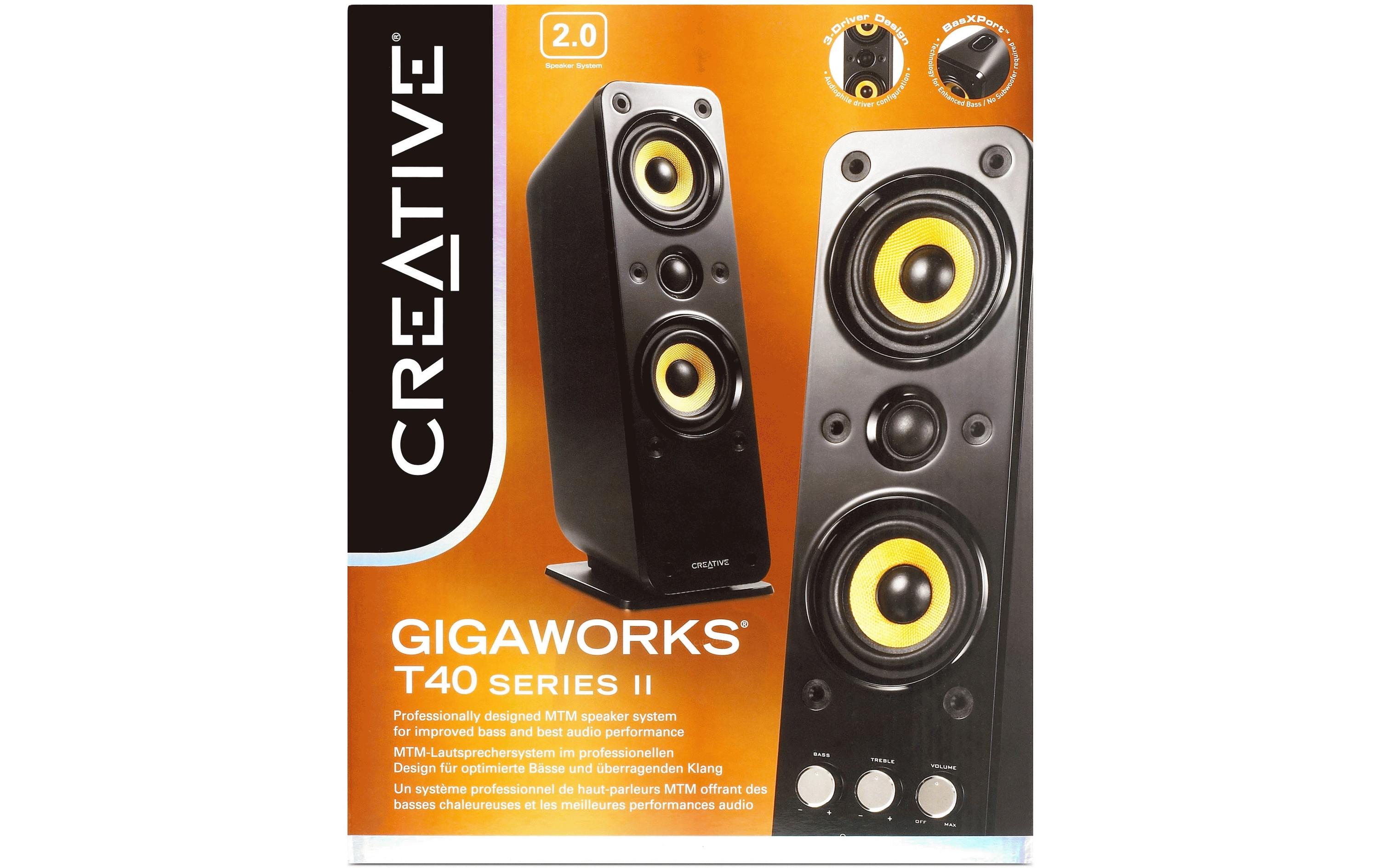 CREATIVE PC-Lautsprecher GigaWorks T40 Serie II