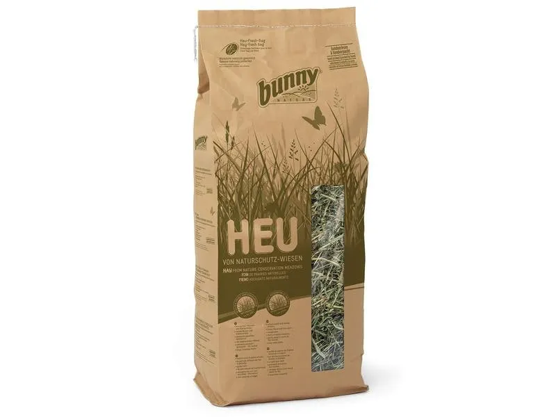 Bunny Nature Heu von Naturschutzwiesen, 1.7 kg Bunny Nature Heu von Naturschutzwiesen, 1.7 kg