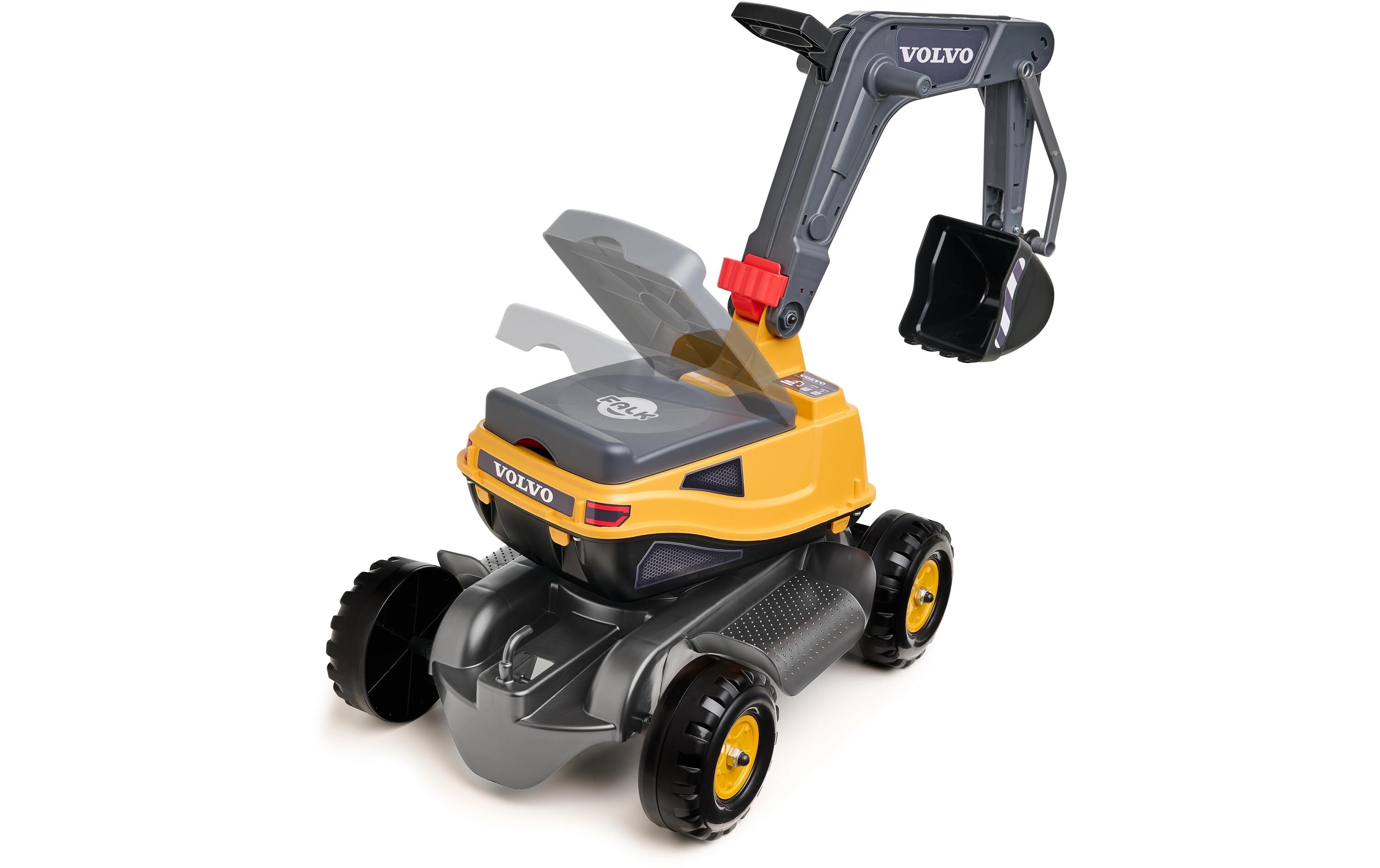 Falk Volvo Bagger mit Klappsitz