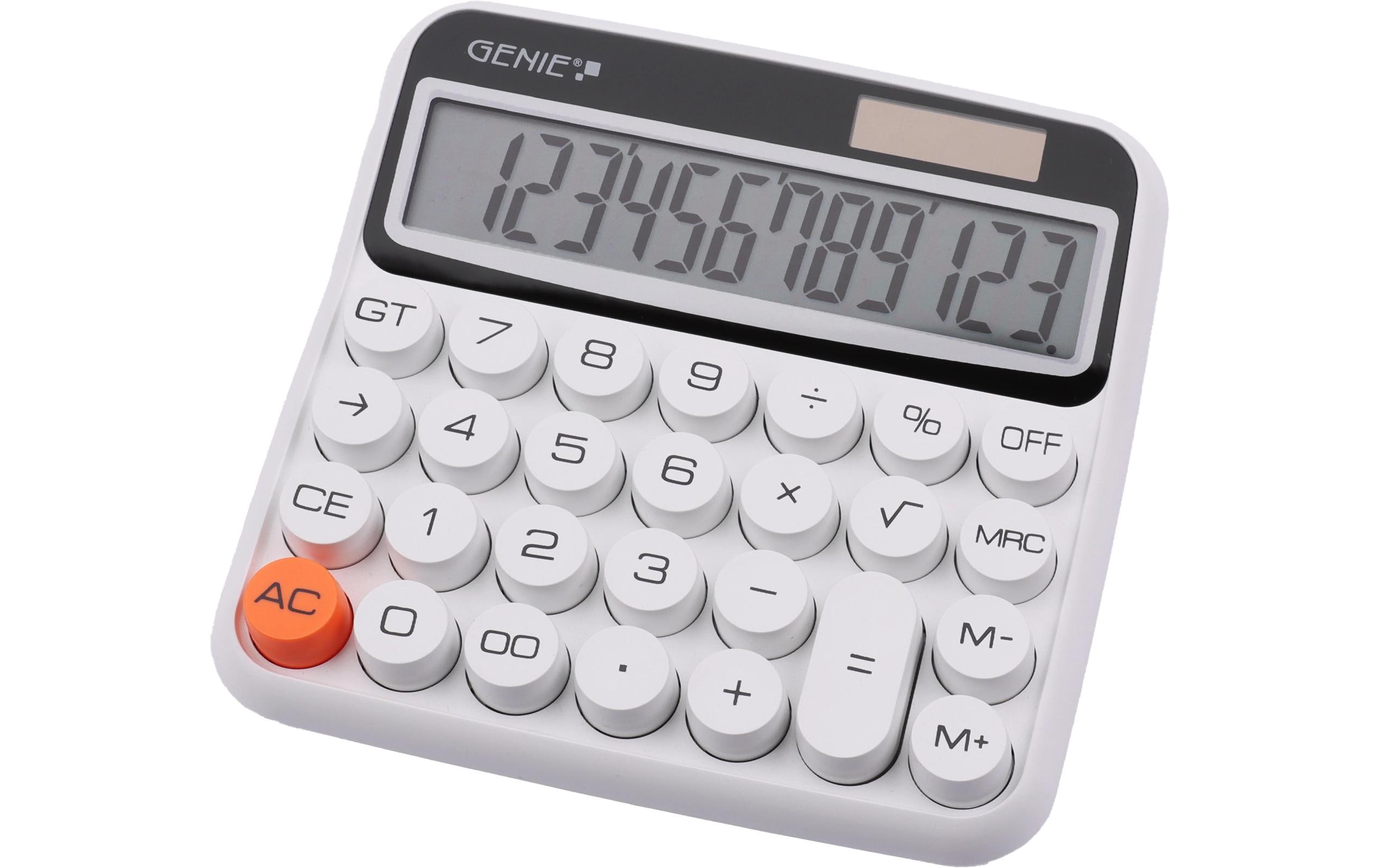Genie Taschenrechner 612 Weiss Genie Taschenrechner 612 Weiss