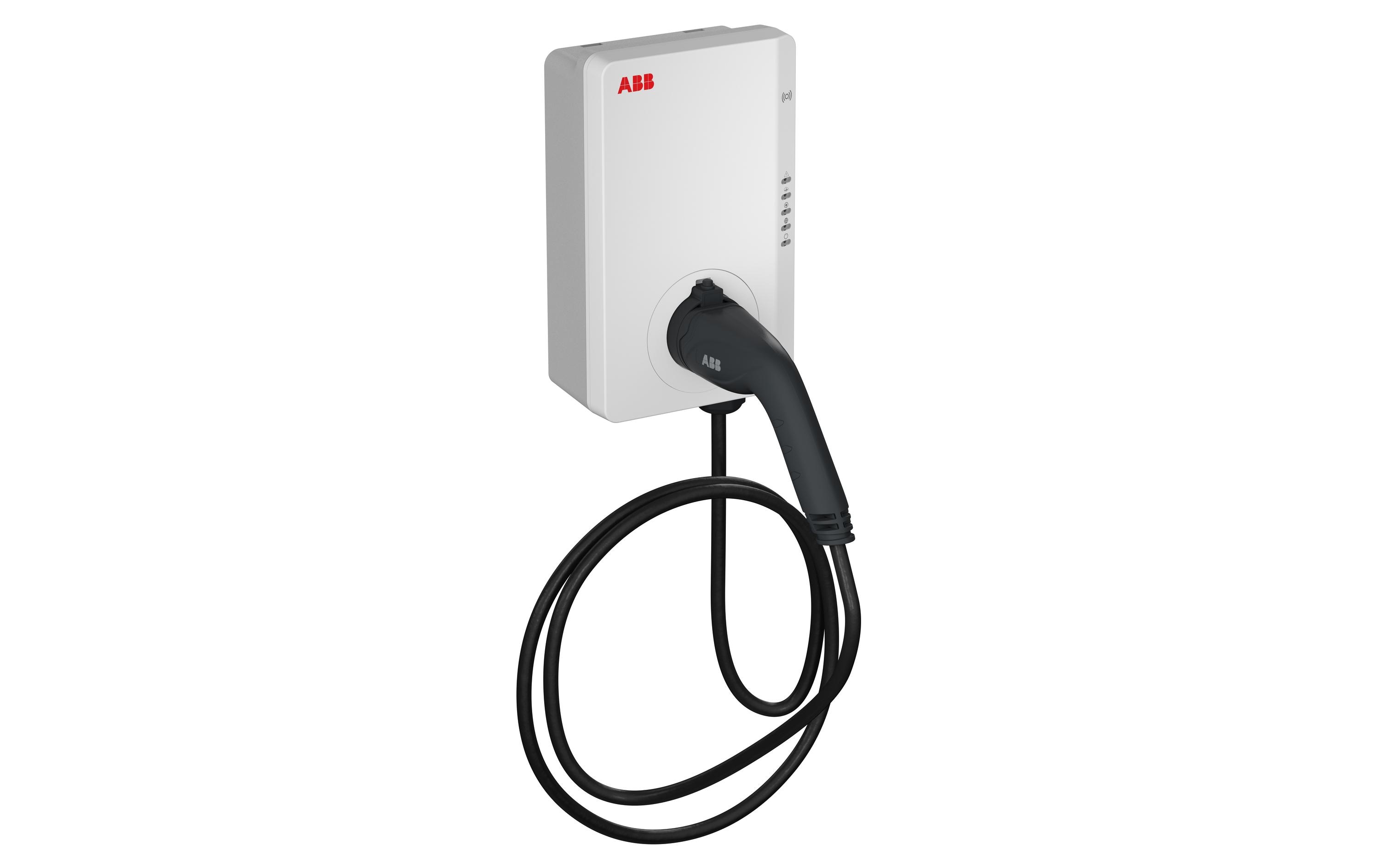ABB Ladestation Terra AC 11 kW RFID Typ 2 Kabel ABB Ladestation Terra AC 11 kW RFID Typ 2 Kabel
