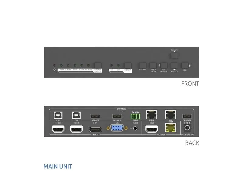 PureTools Presentation Switcher PT-PSW-42 Multiformat HDBaseT