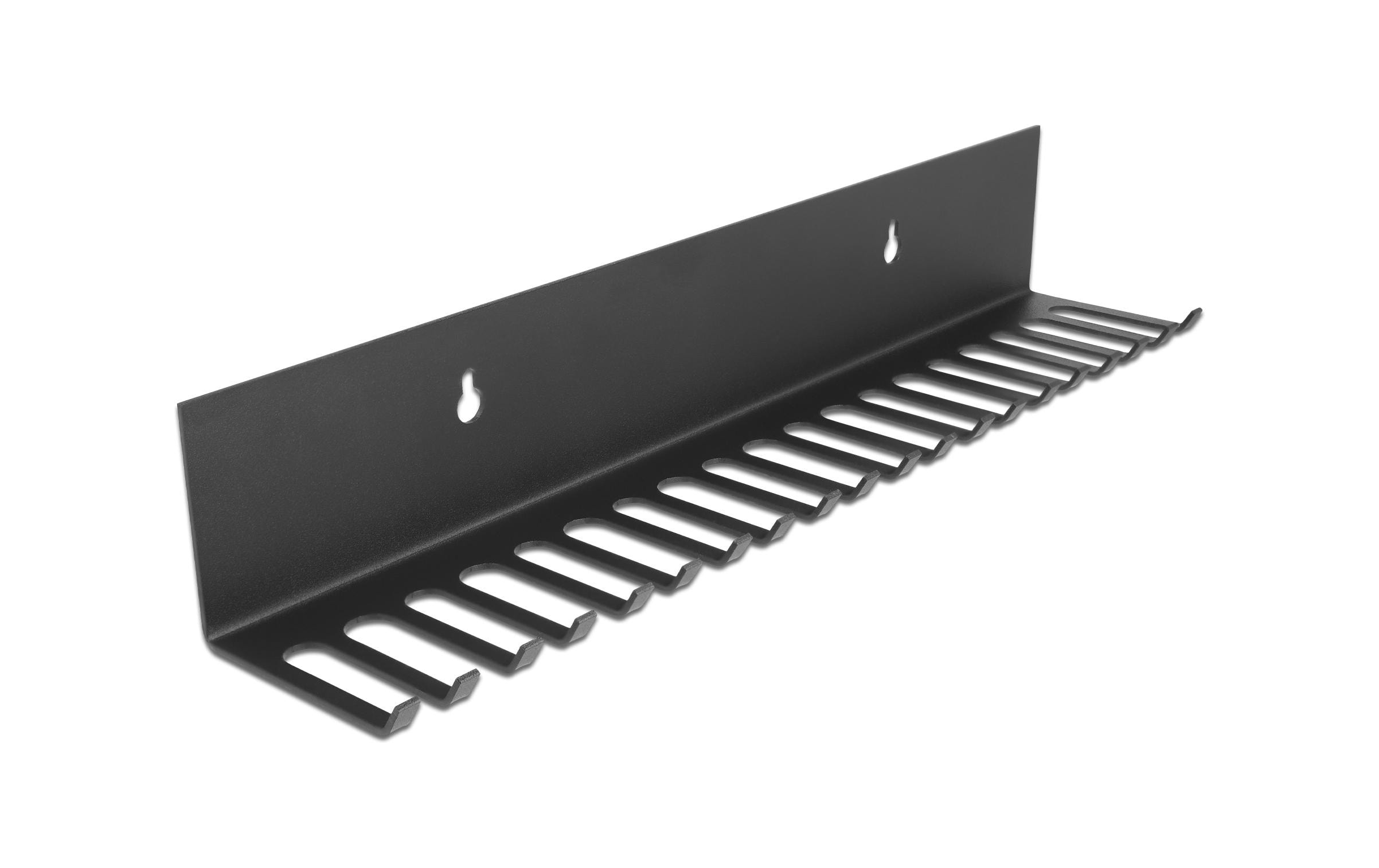 Delock Kabelführungsschiene zur Wandmontage, 318 x 65mm ,Schwarz Delock Kabelführungsschiene zur Wandmontage, 318 x 65mm ,Schwarz