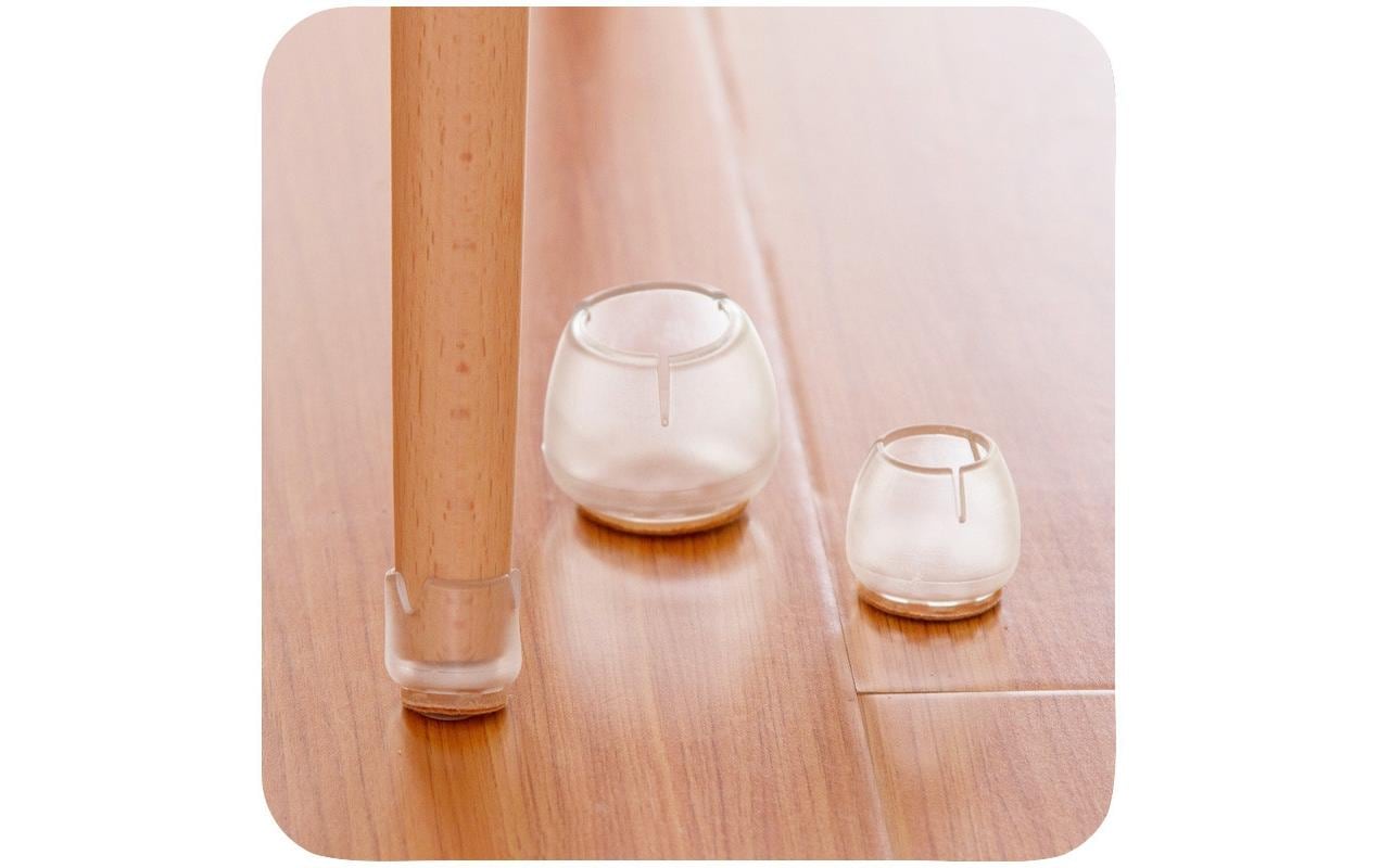 Dameco Bodenschoner für Möbelbeine 4er Set, Ø 2.2 cm