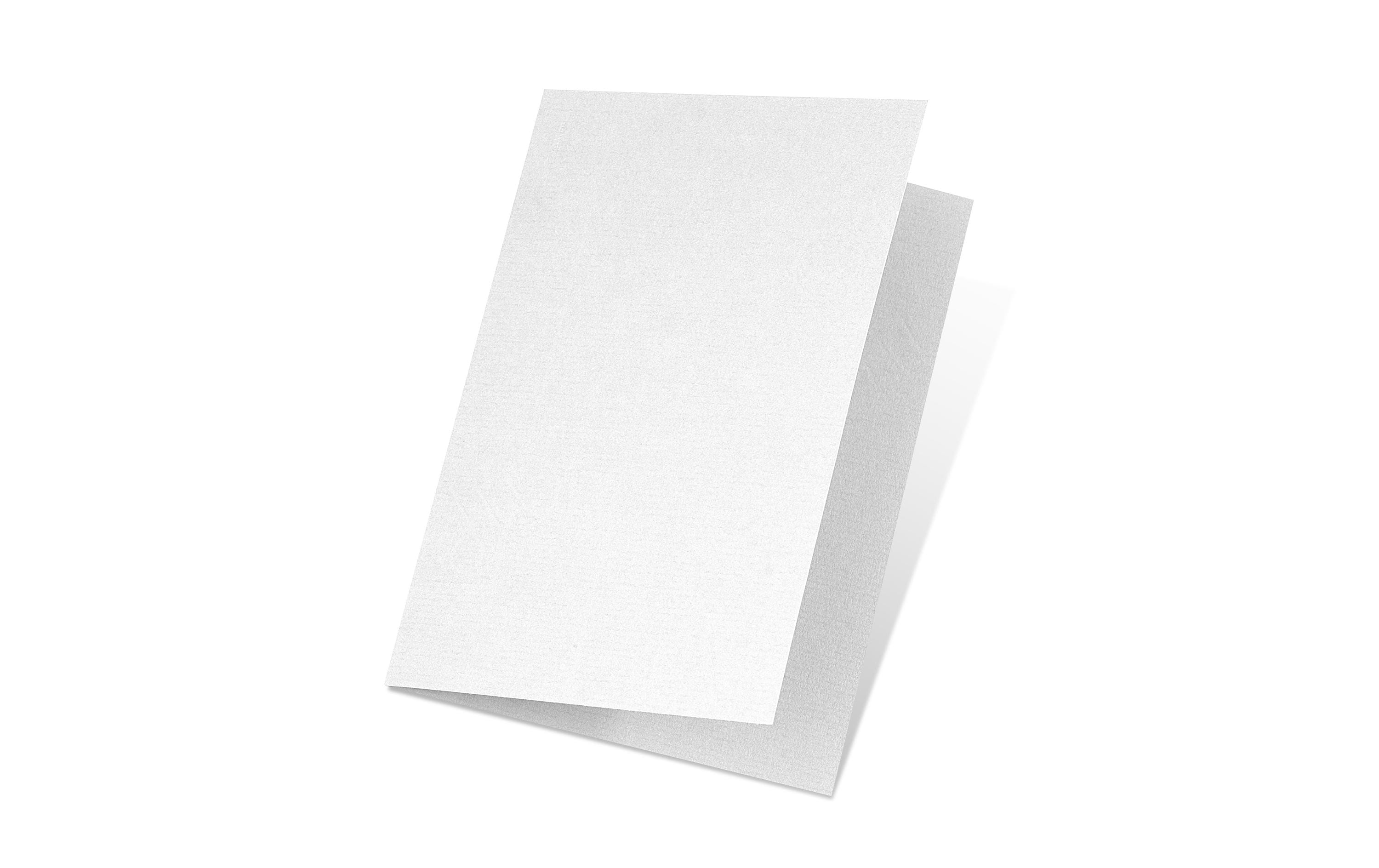 Artoz Blankokarte 1001, A5, 5 Blatt, Blütenweiss Artoz Blankokarte 1001, A5, 5 Blatt, Blütenweiss