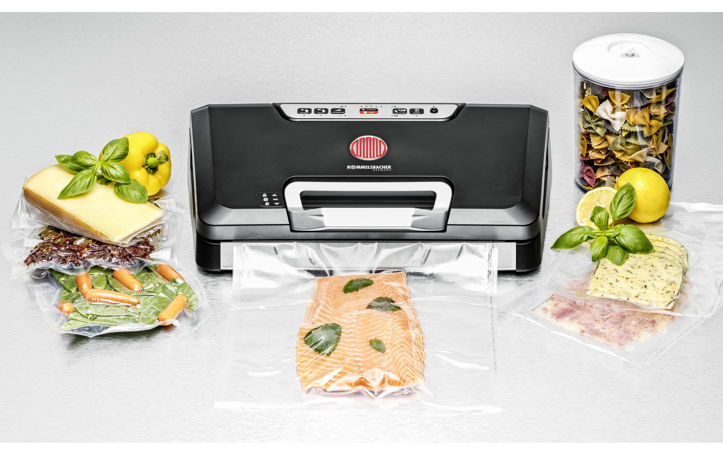 Rommelsbacher Vakuumiergerät VAC 485 Schwarz Rommelsbacher Vakuumiergerät VAC 485 Schwarz