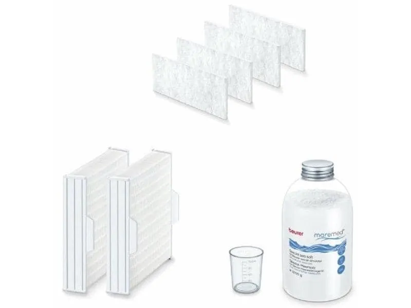 Beurer Luftfilter MareMed Set inkl. Meersalz Beurer Luftfilter MareMed Set inkl. Meersalz