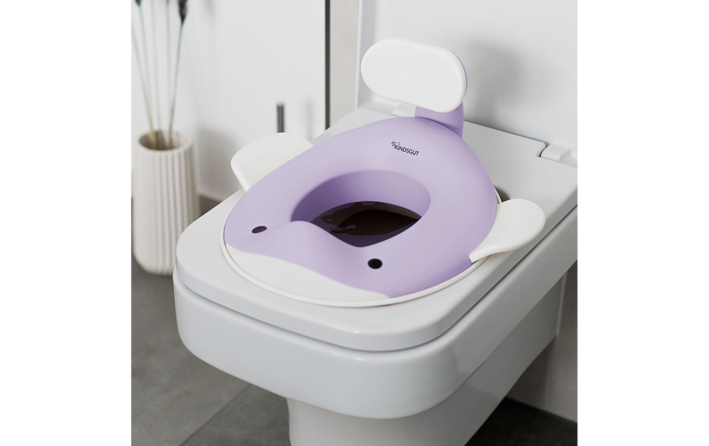Kindsgut Toilettensitz Wal Flieder