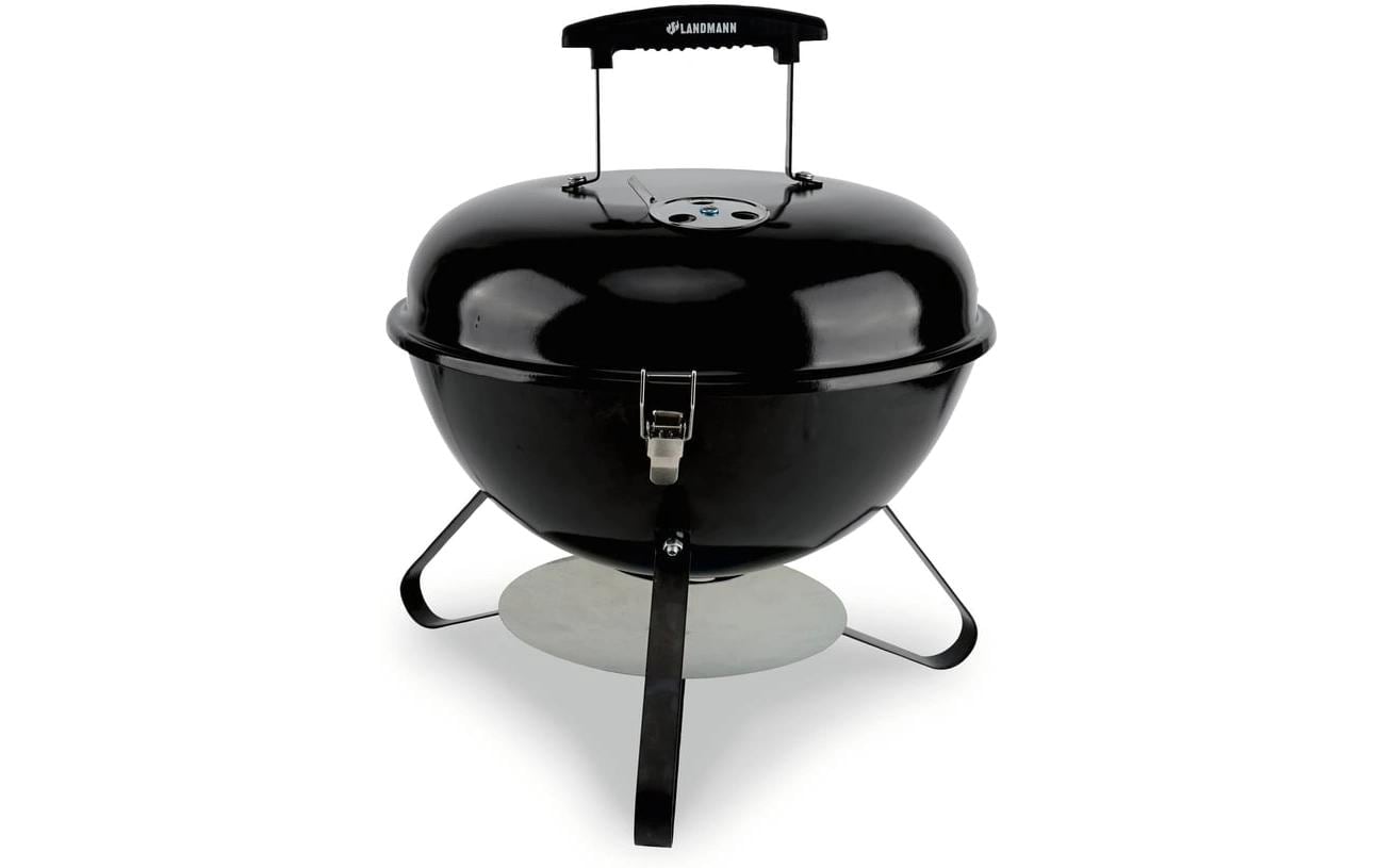 Landmann Holzkohle Kugelgrill 36 cm Schwarz