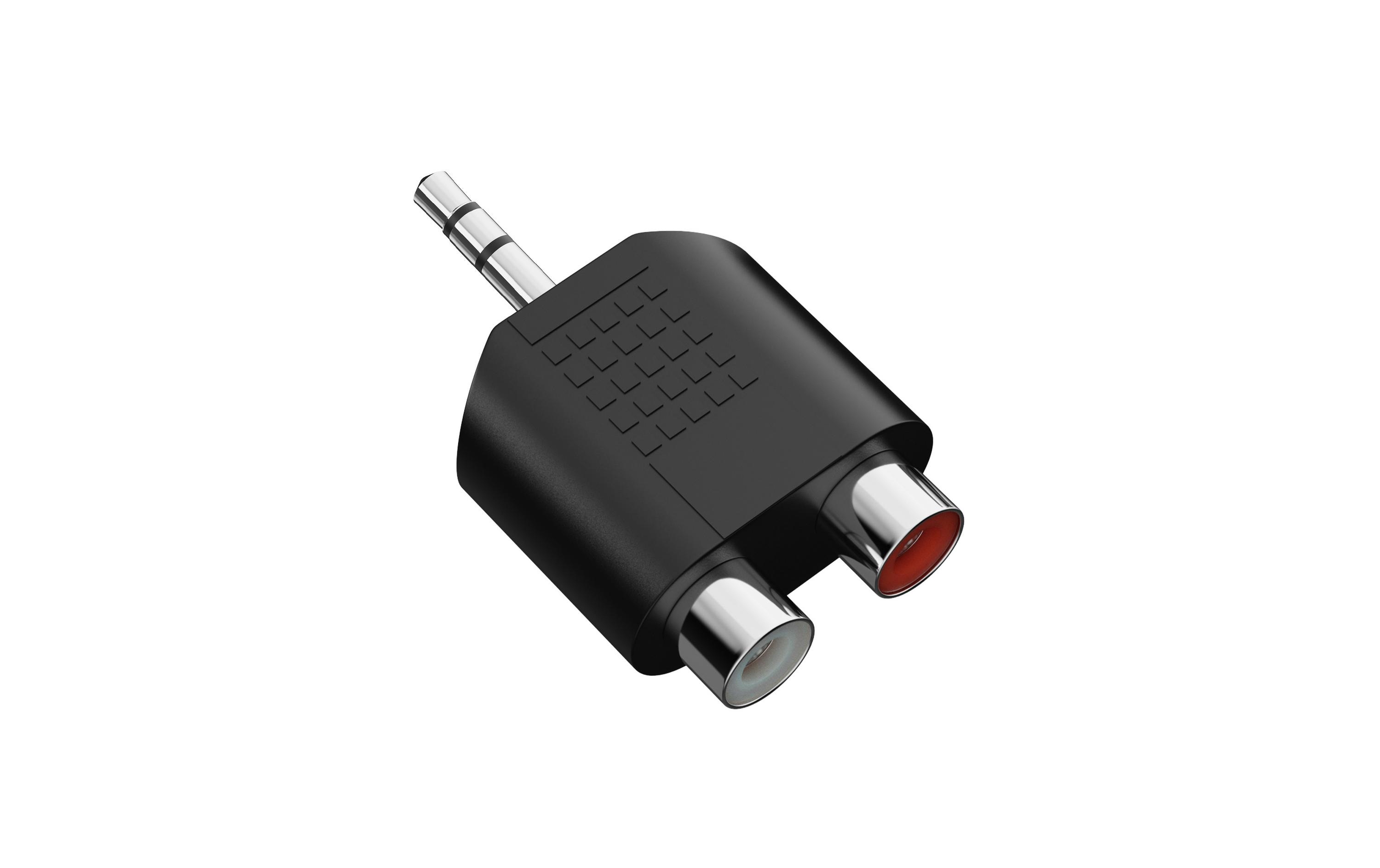 HDSupply Audio-Adapter Klinke 3.5 mm, male - Cinch