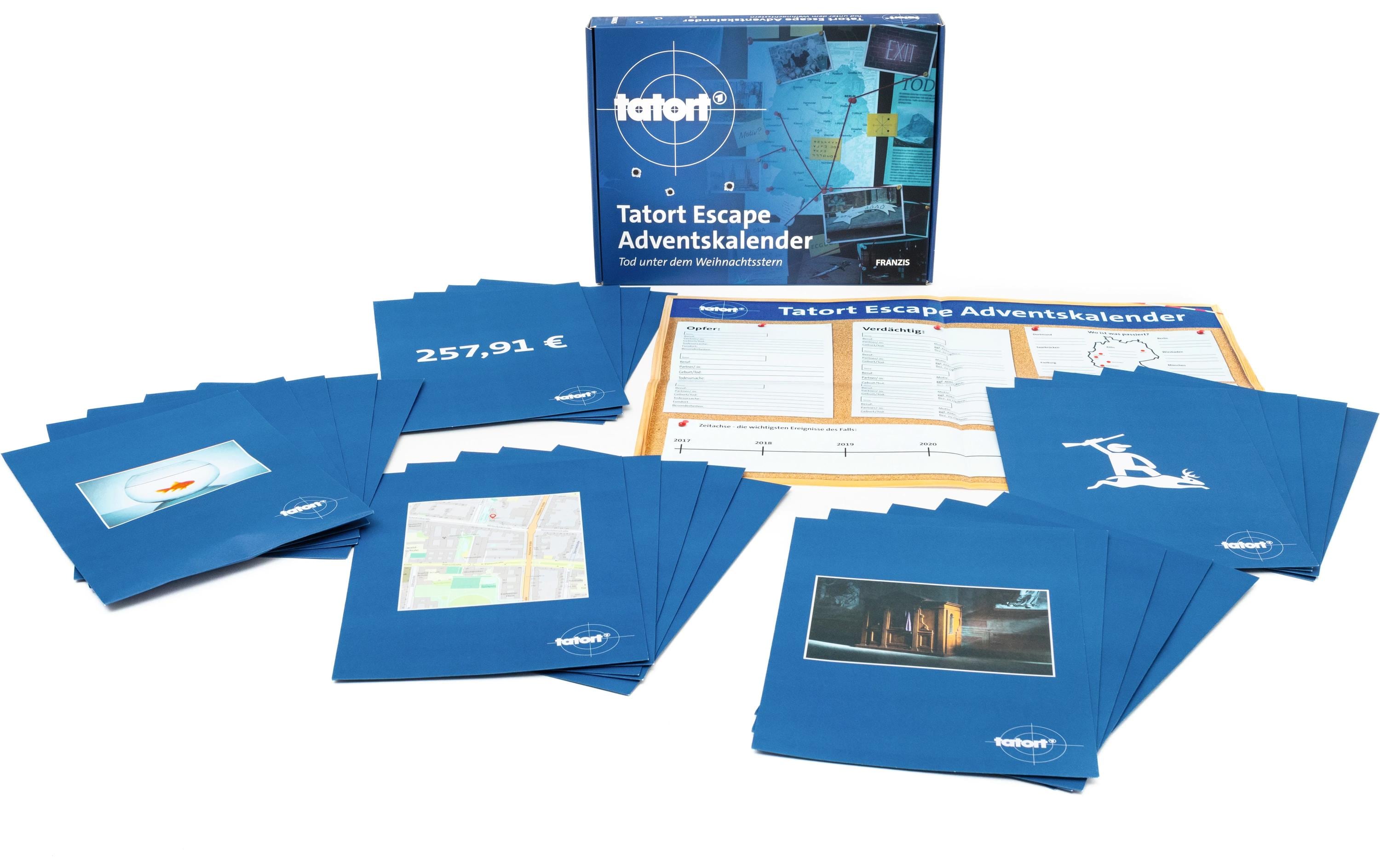 Franzis Adventskalender Tatort Escape - Deutsch