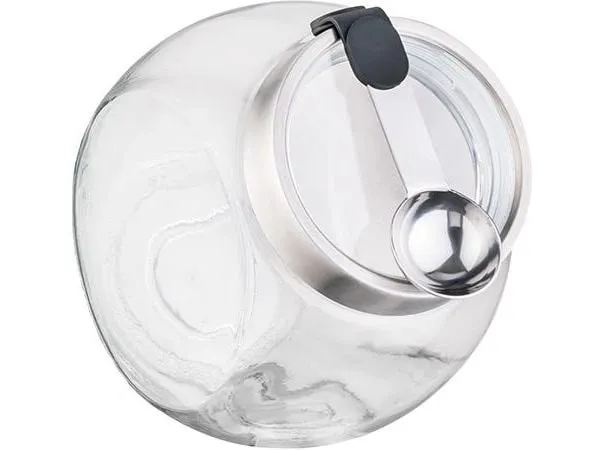 APS Vorratsglas Vorratsdose mit Löffel, ca. D20 cm. H18 cm APS Vorratsglas Vorratsdose mit Löffel, ca. D20 cm. H18 cm