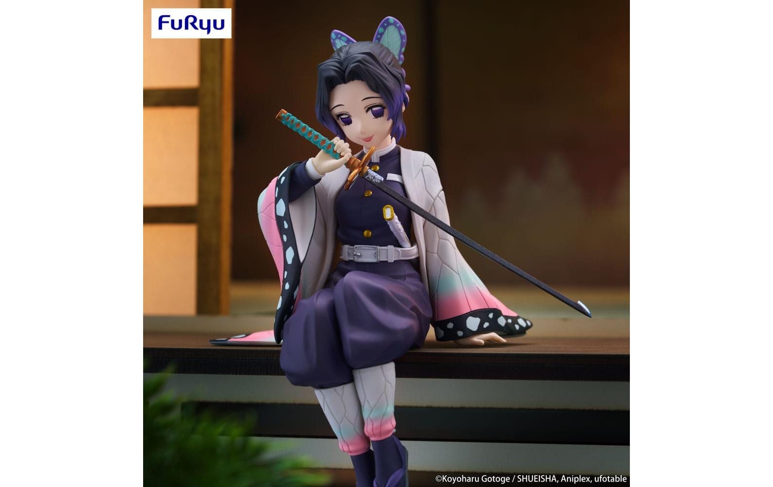 FuRyuu Figur Noodle Stopper Demon Slayer Kocho Shinobu FuRyuu Figur Noodle Stopper Demon Slayer Kocho Shinobu