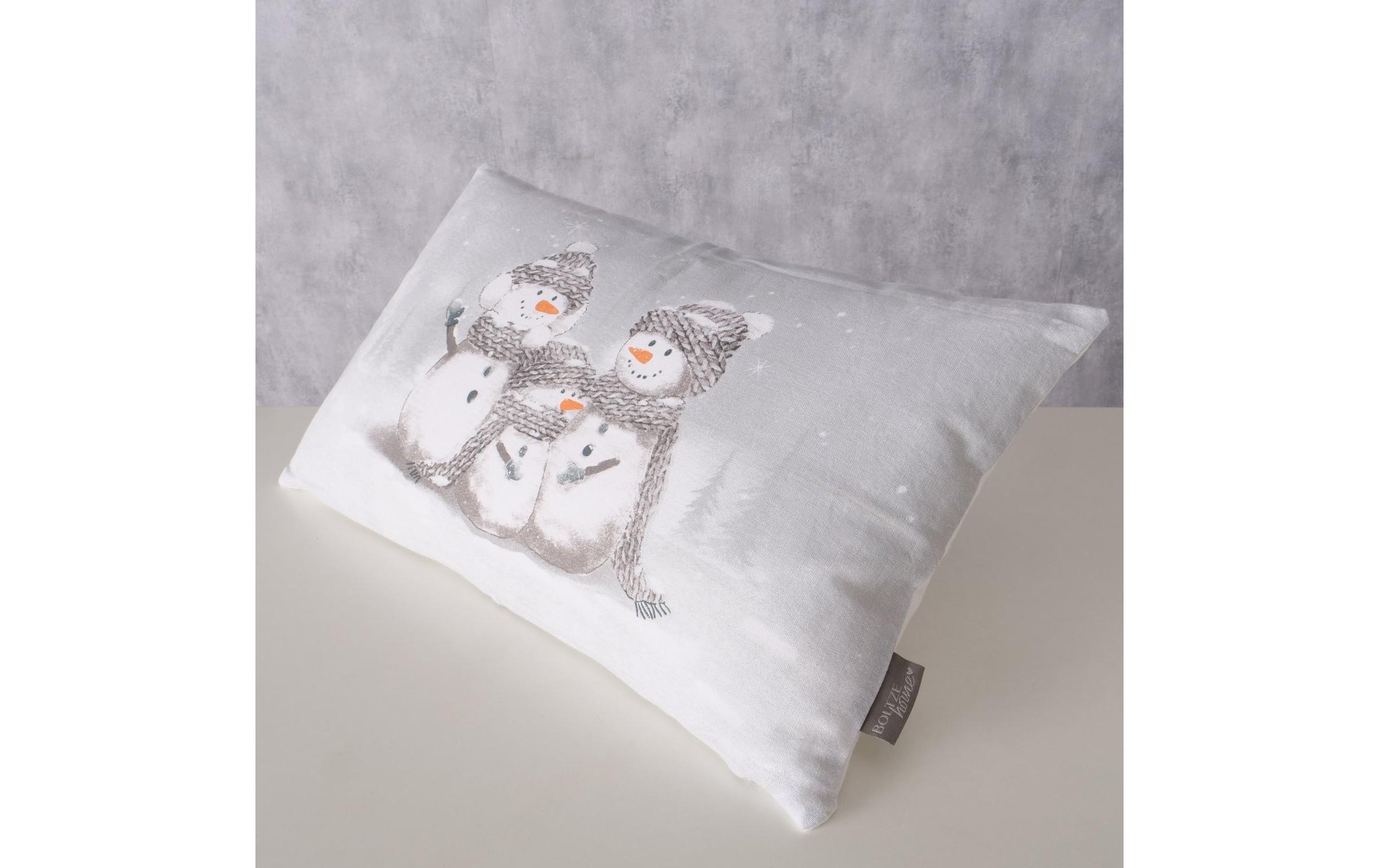 Boltze Kissen Frosty Textil, 50 x 30 cm