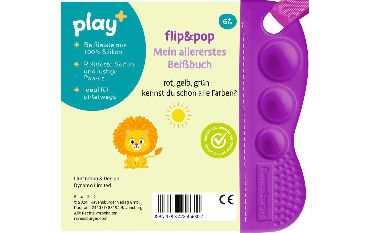 play+ Bilderbuch flip&pop: Erste Farben