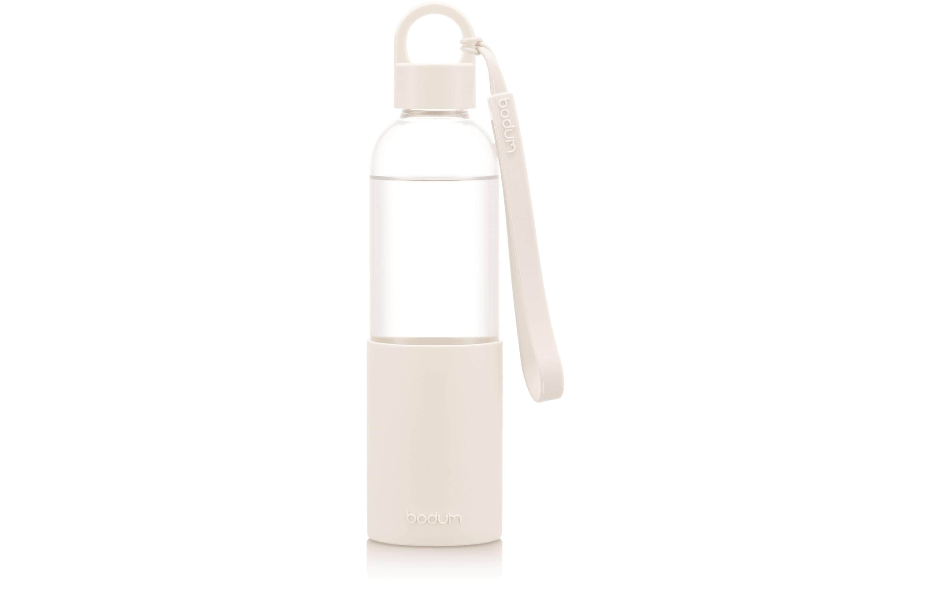 Bodum Trinkflasche Melior 500 ml, Transparent/Weiss