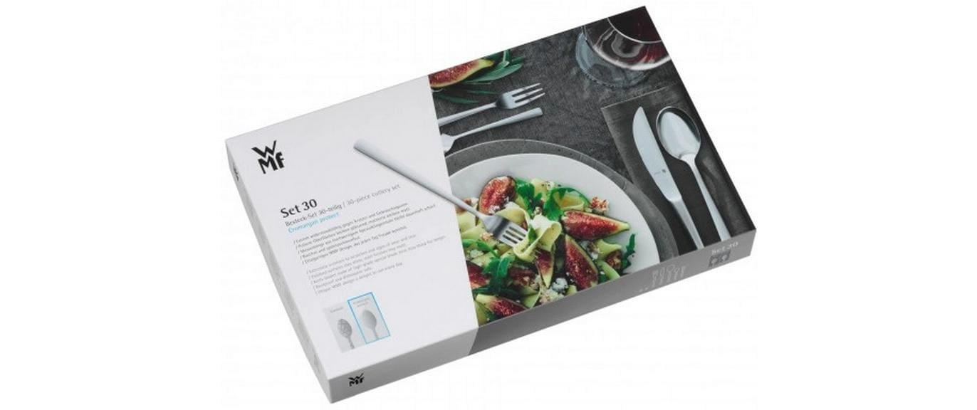 WMF Besteck-Set Sonic 30-teilig, Silber