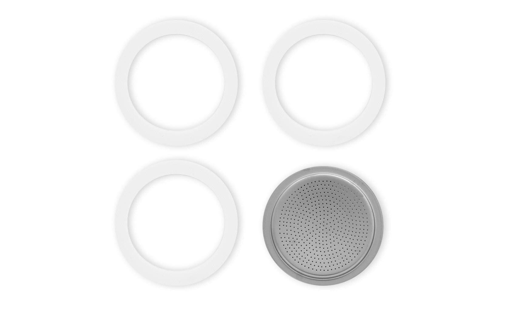 Bialetti Dichtung & Filterplatte zu Bialetti Moka, 12 Tassen