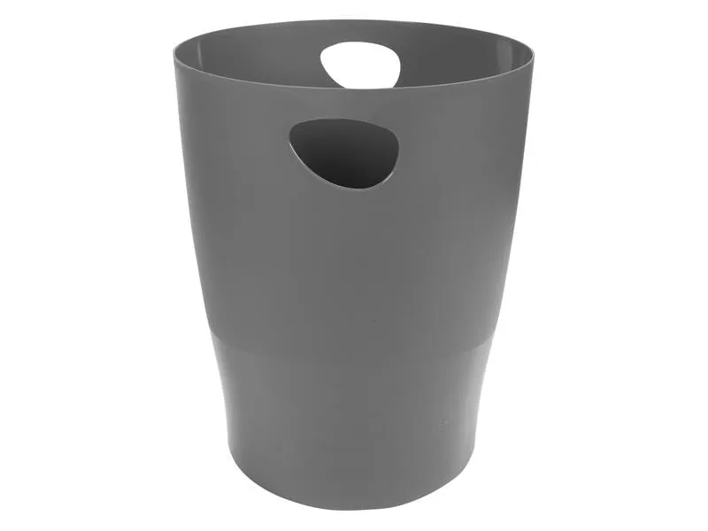 Exacompta Papierkorb Ecobin 15 l, Dunkelgrau Exacompta Papierkorb Ecobin 15 l, Dunkelgrau