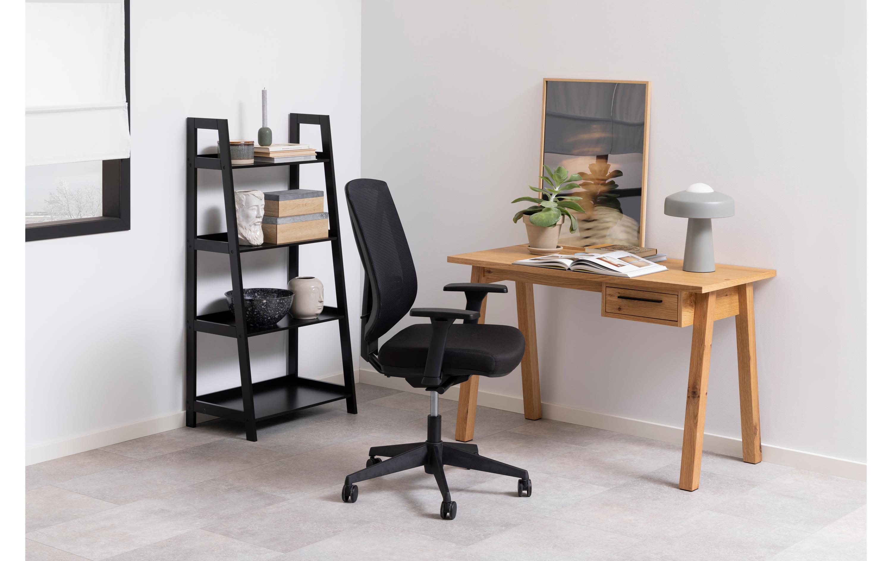 AC Design Regal Wally 63 x 40 x 130 cm, Schwarz