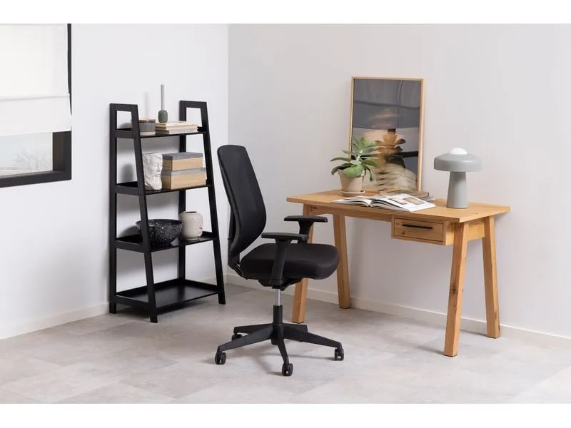 AC Design Regal Wally 63 x 40 x 130 cm, Schwarz