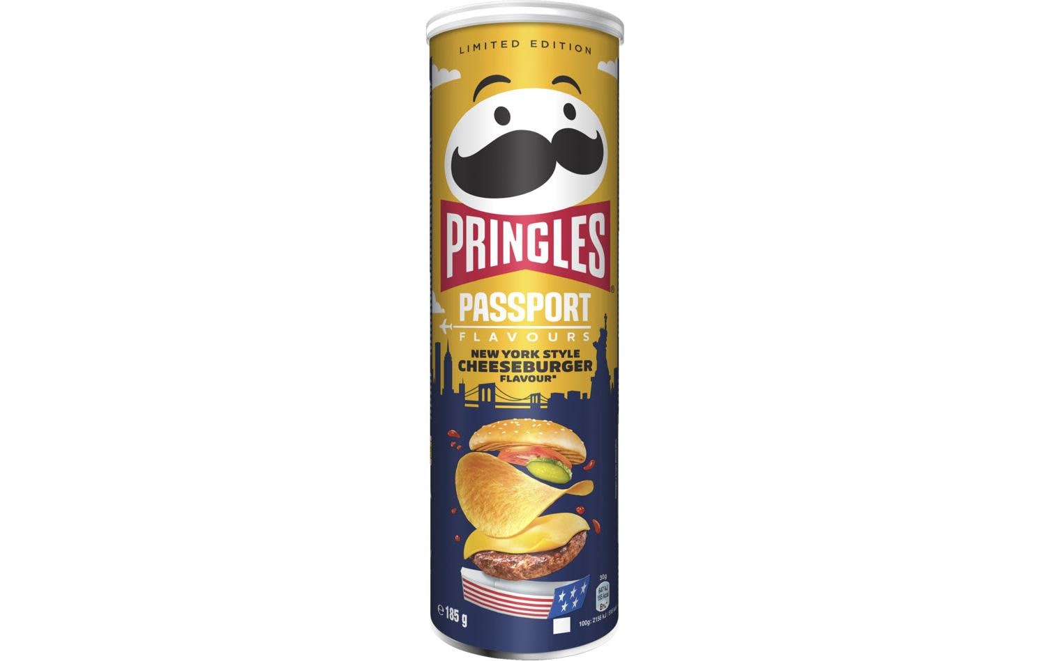 Pringles Chips Limited Edition New York Cheese Burger 185 g