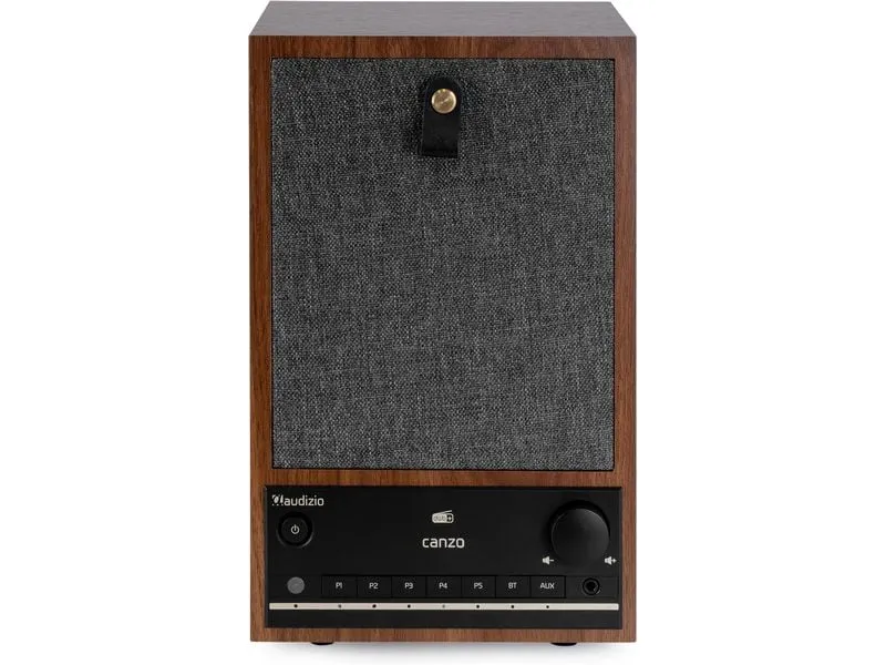 Audizio Internet Radio Canzo Dunkelbraun Audizio Internet Radio Canzo Dunkelbraun